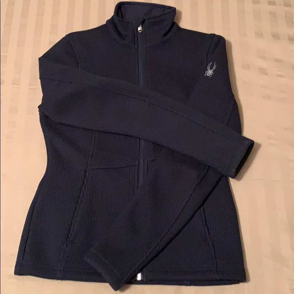 Spyder Women’s XS Cable Fleece Sweater Jacket